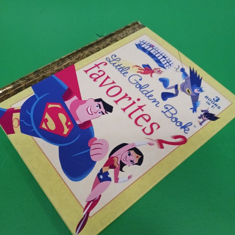 DC Super Friends Little Golden Book Favorites #2 (DC Super Friends)