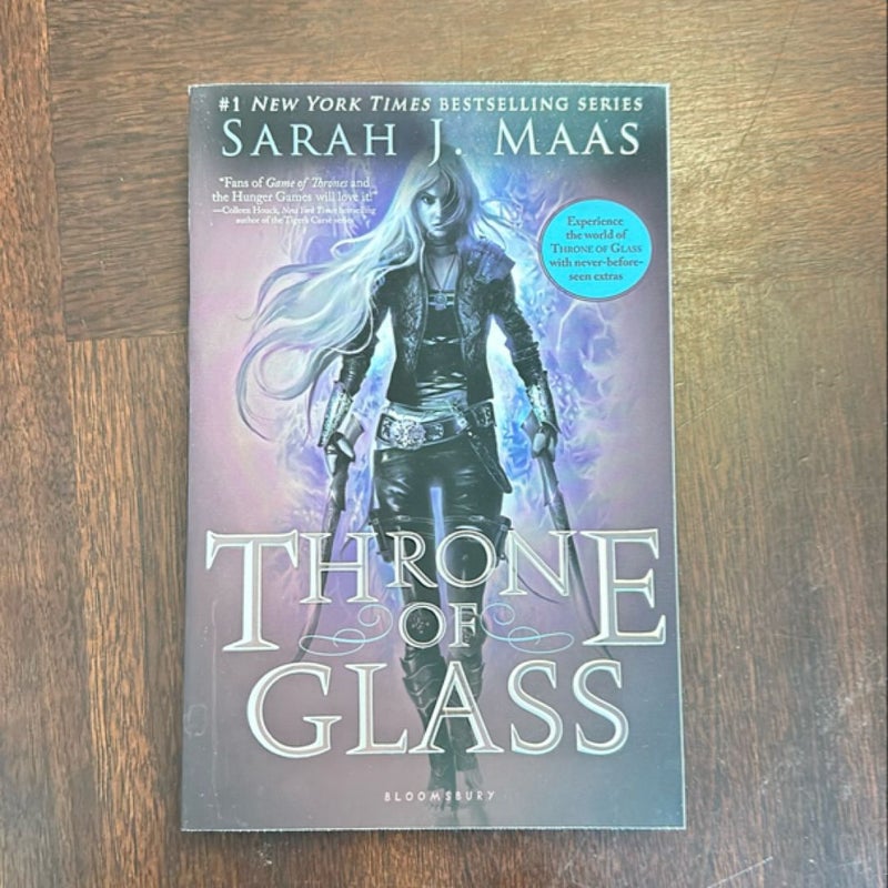 OUT OF PRINT COVER Throne of Glass