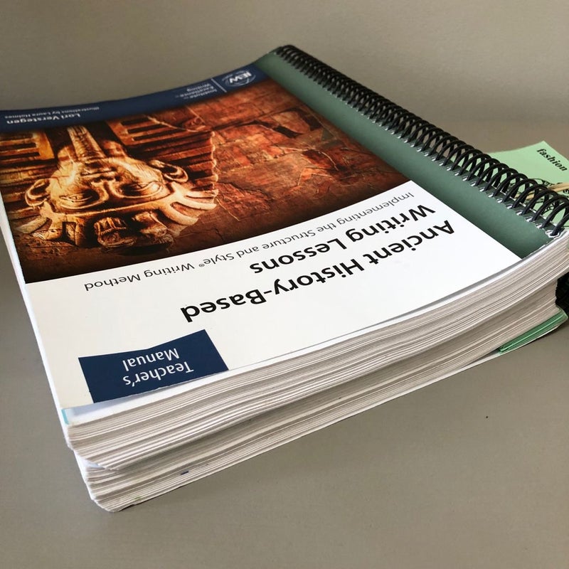 Ancient History-Based Writing Lessons [Teacher's Manual] (Sixth Edition)