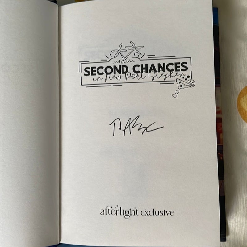 Afterlight Illumicrate SIGNED Second Chances in New Port Stephen