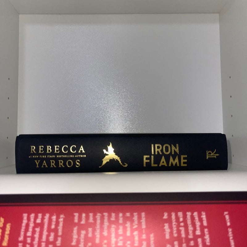 Iron Flame with Sprayed Edges US printed