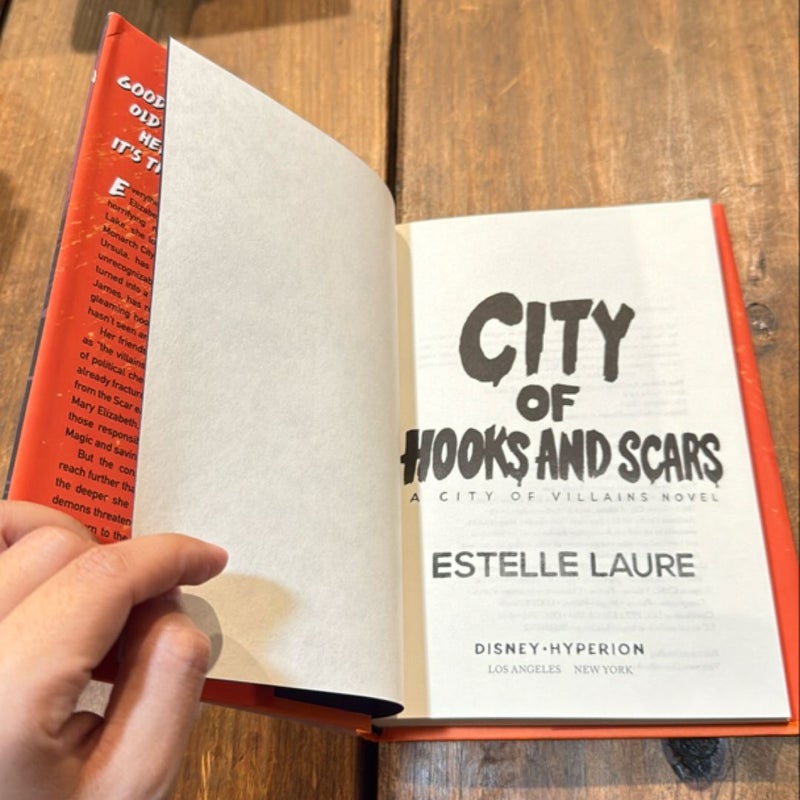 City of Hooks and Scars-City of Villains, Book 2