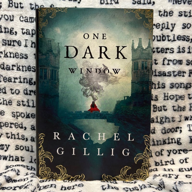 One Dark Window: Fairyloot Edition (slight end paper damage, see all photos)