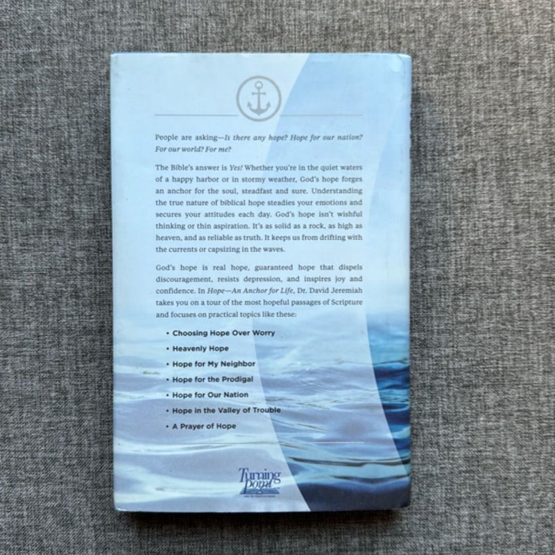 Hope: An Anchor for Life