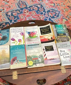 Bundle of Ten books for summer reading 