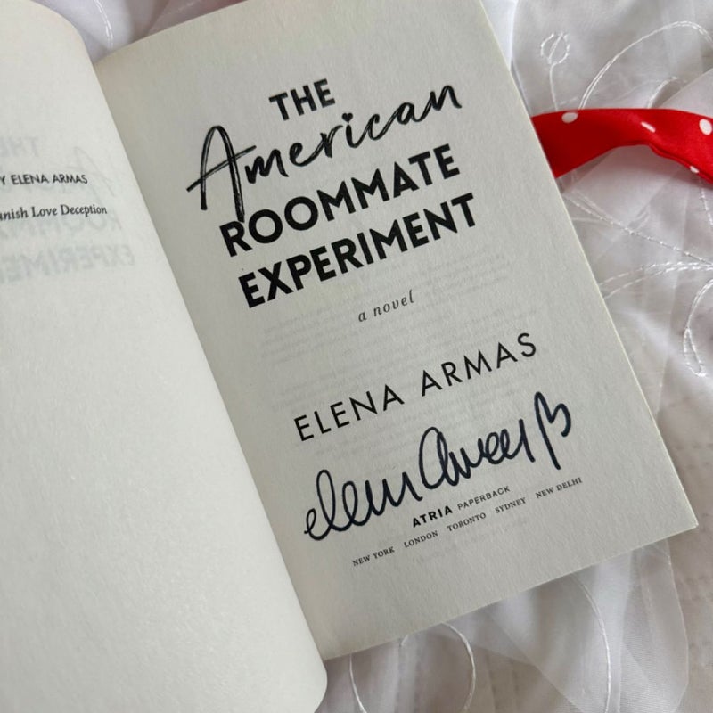 SIGNED The Spanish Love Deception & The American Roommate Experiment