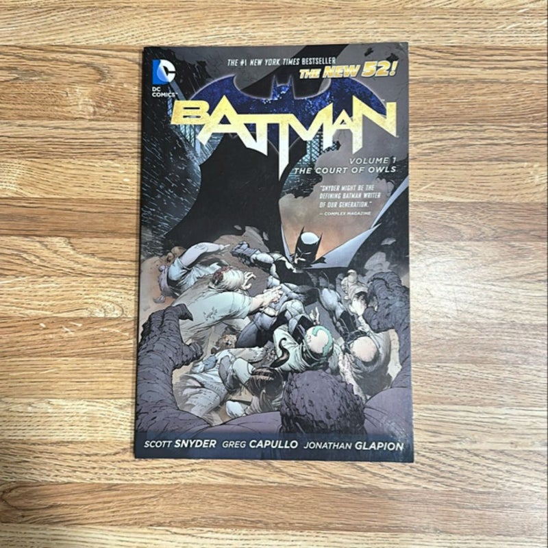 Batman 1 Court of Owls New 52