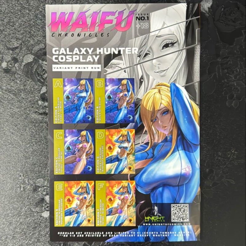 Waifu Chronicles # 1 Galaxy Hunter Cosplay Variant Knight Comics