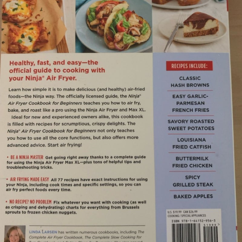 The Official Ninja Air Fryer Cookbook for Beginners