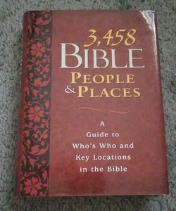 3458 Bible People and Places