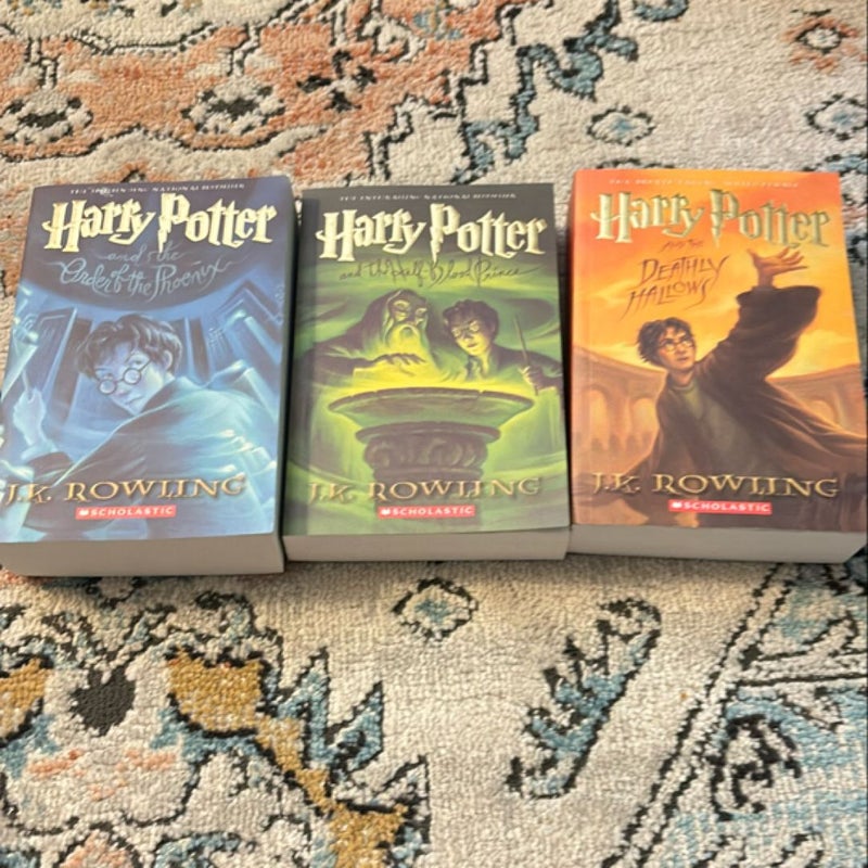 Harry Potter 5,6,7