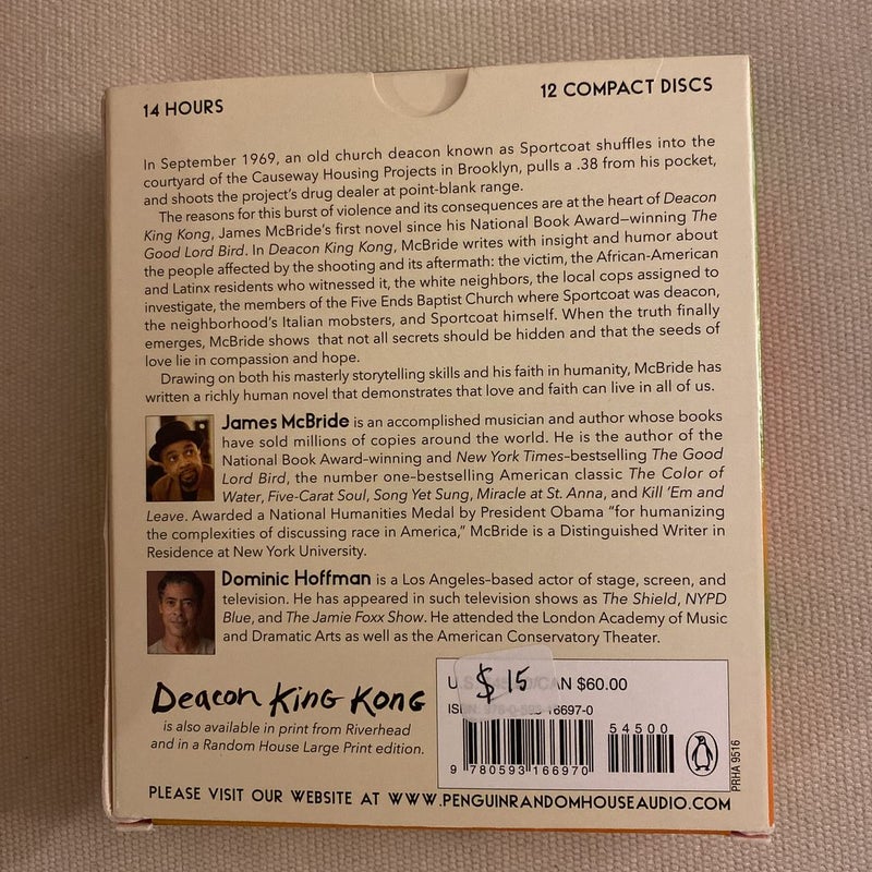 Deacon King Kong (Oprah's Book Club)