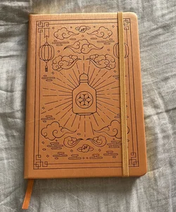 Fairyloot Gods inspired notebook