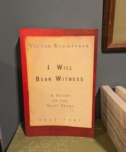 I Will Bear Witness 