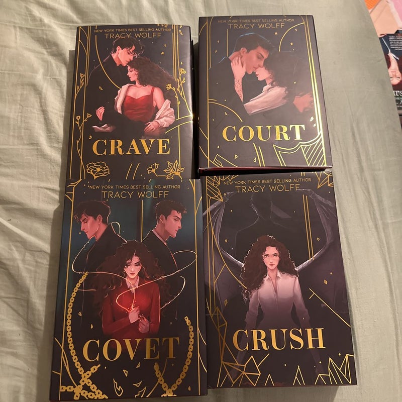 Crave series by Tracy Wolff on sale Bookish box SE