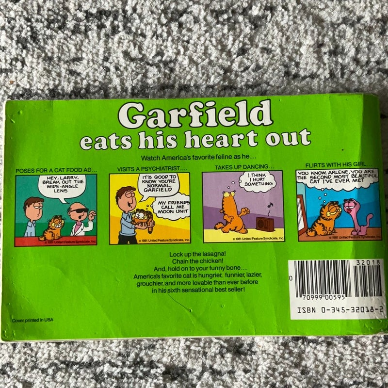 Garfield Eats His Heart Out