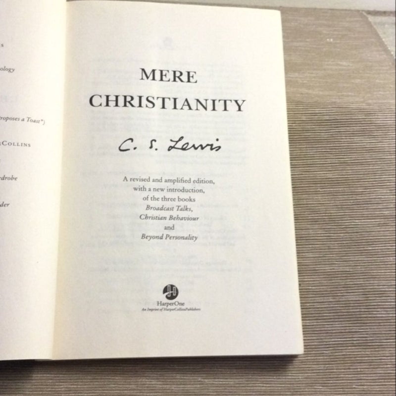 Mere Christianity