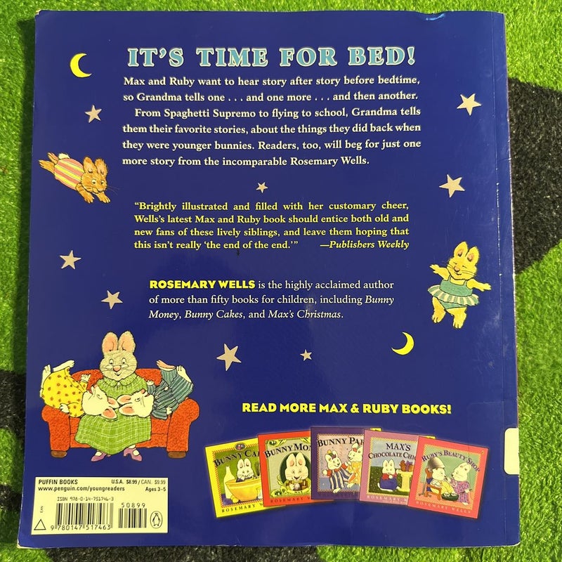 Max and Ruby's Bedtime Book