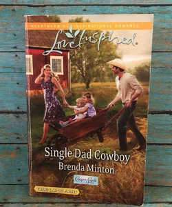 Single Dad Cowboy (True Large Print)