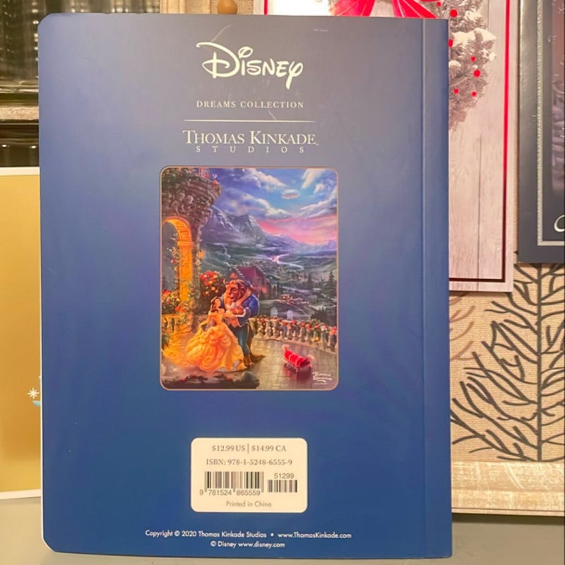 Disney Dreams Collection Thomas Kinkade Studios Disney Princess Coloring Book