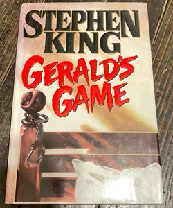 Gerald's Game - 1st edition, 1st print