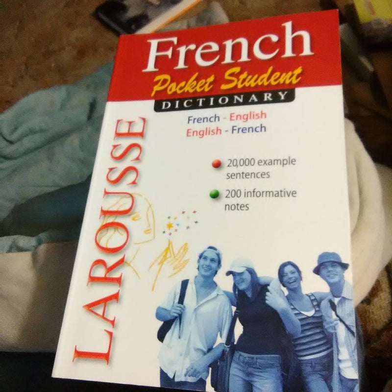 Larousse Pocket Student Dictionary French-English/English-French