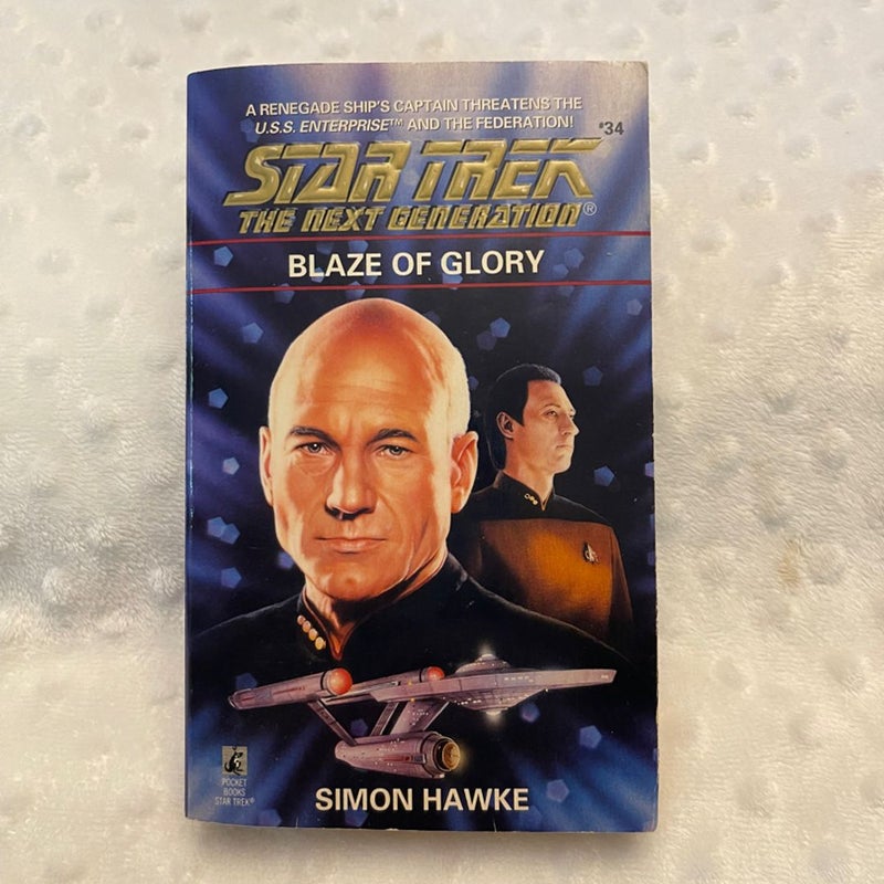 Star Trek Next Generation #34 Blaze of Glory
