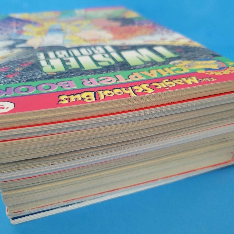 THE MAGIC SCHOOL BUS CHAPTER BOOKS #1-15 VINTAGE 1990s PBS TV SERIES SCHOLASTIC