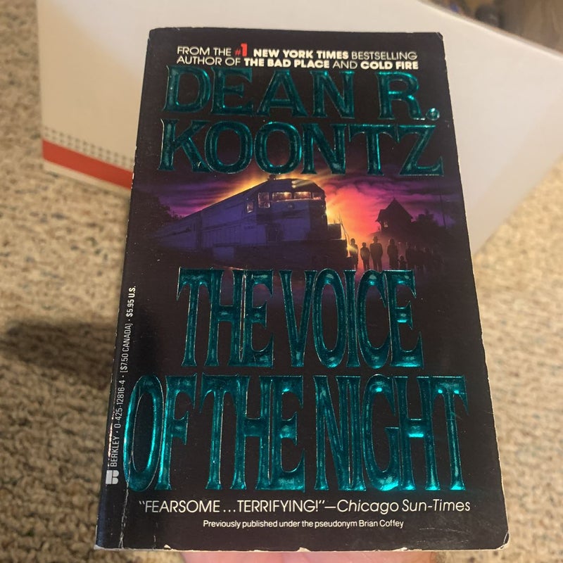 The Voice of the Night by Brian Coffey; Dean Koontz, Paperback | Pangobooks