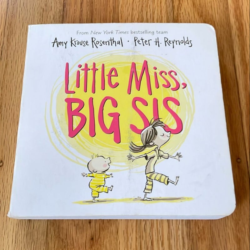 Little Miss, Big Sis Board Book