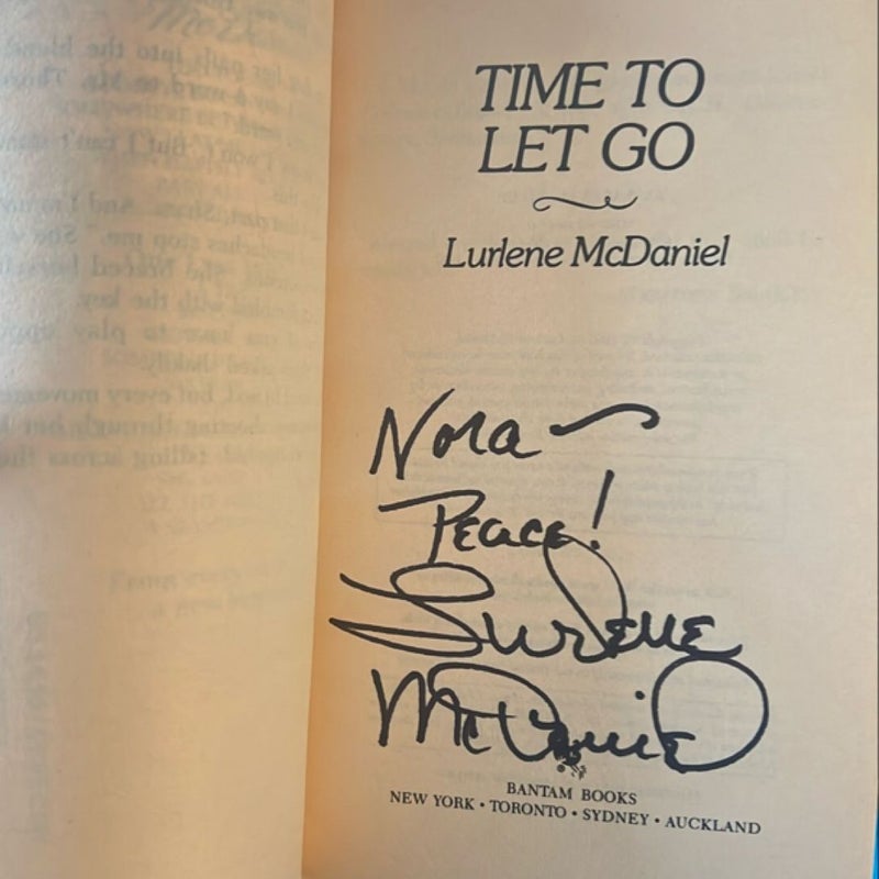 Time to Let Go (Signed Copy)