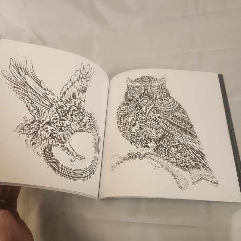 Tattoo Art Coloring Book