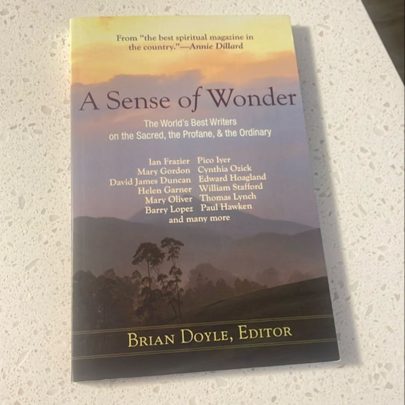 A Sense of Wonder