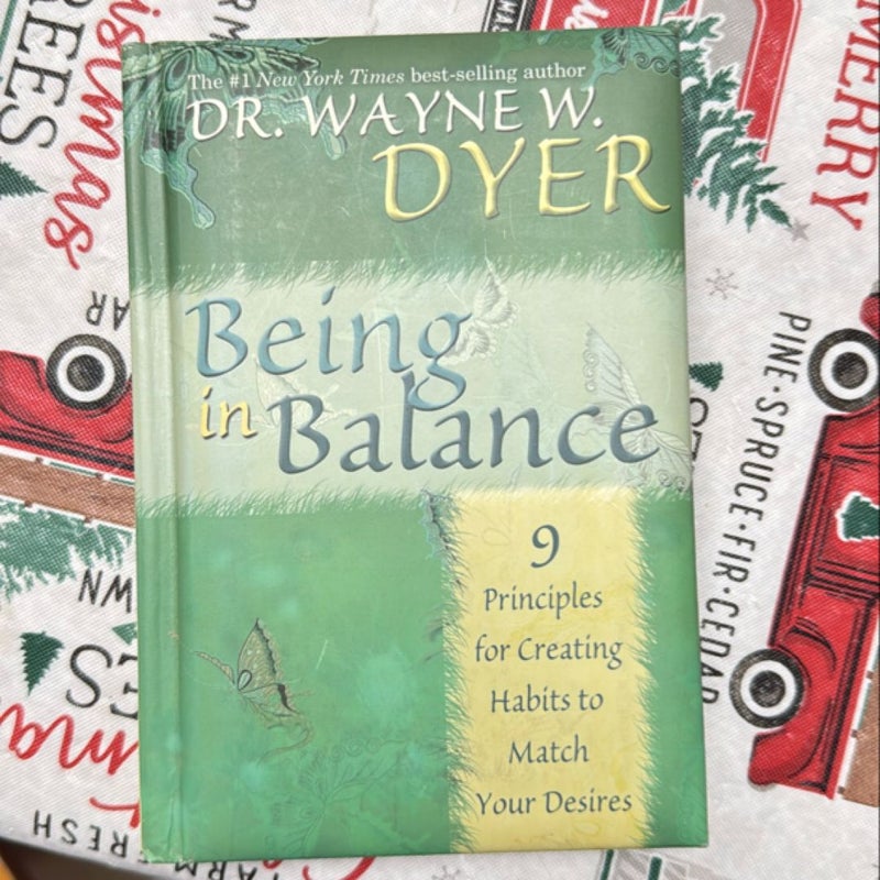 Being in Balance