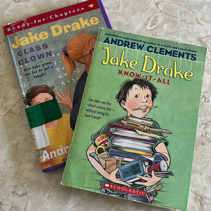 Jake Drake bundle of 2 books 