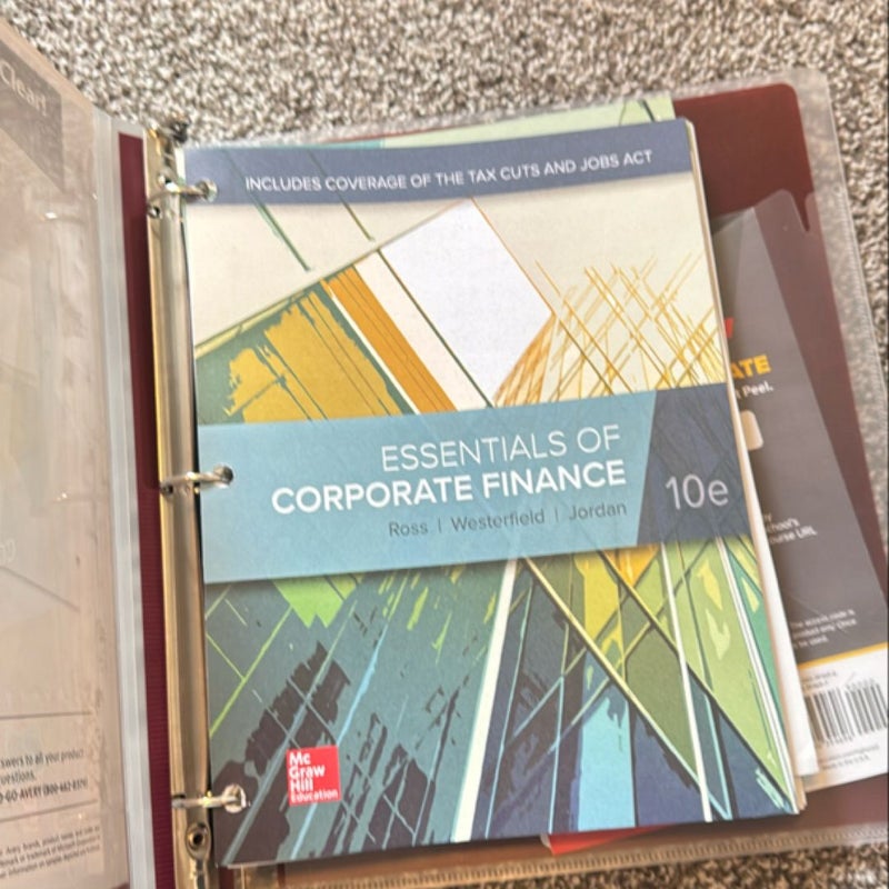 Loose Leaf for Essentials of Corporate Finance