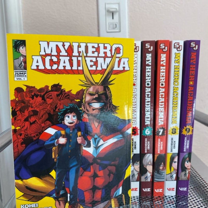 My Hero Academia, Vol. 1-9