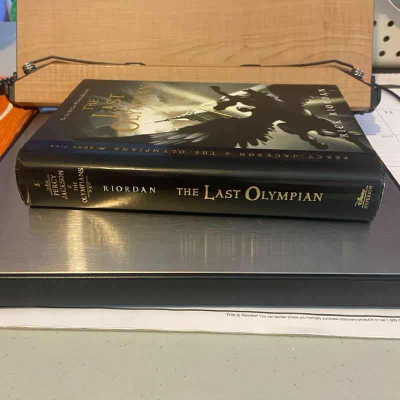 Percy Jackson and the Olympians, Book Five the Last Olympian (Percy Jackson and the Olympians, Book Five)