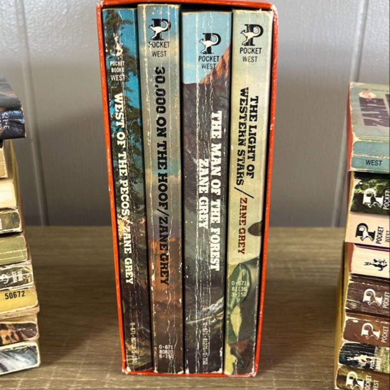 Zane Grey 21 book bundle set 📚 
