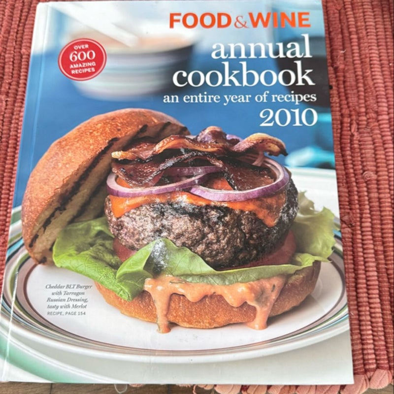 Food and Wine Annual Cookbook 2010