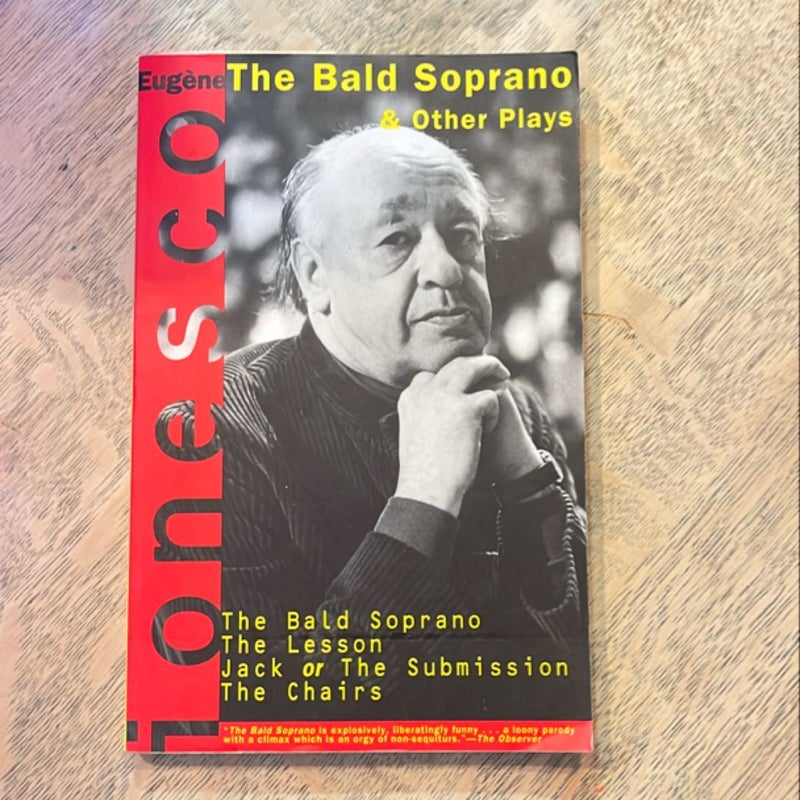 The Bald Saprano and Other Plays