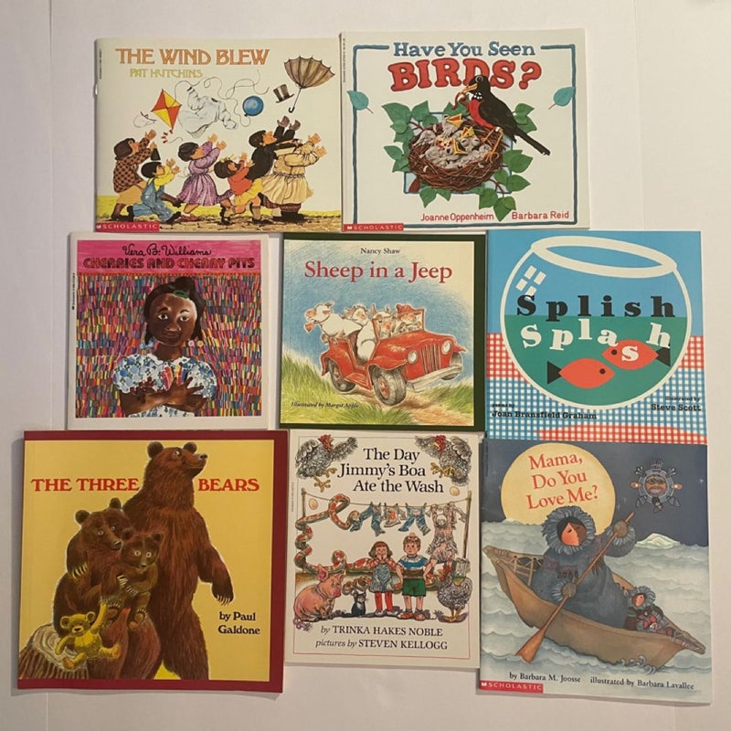 Free Shipping on 8 Paperback Picture Books for Children 