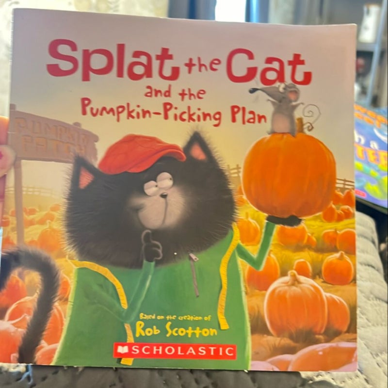 Splat the Cat and the Pumpkin-Picking Plan