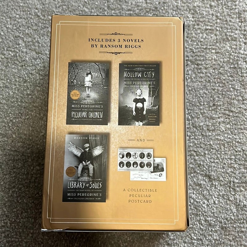 Miss Peregrine's Peculiar Children Boxed Set