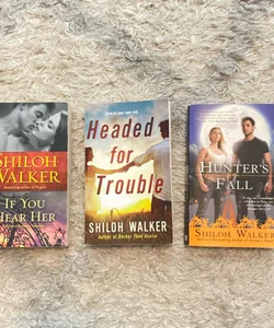 Lot of 3 books by Shiloh Walker