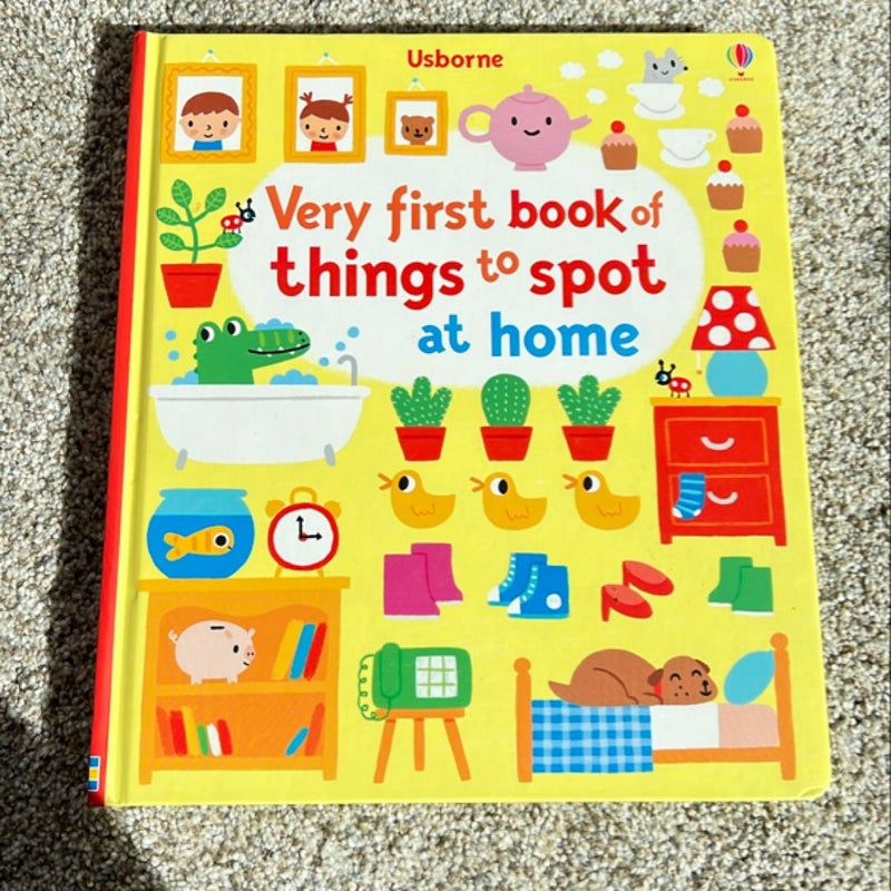 Very First Book of Things to Spot at Home