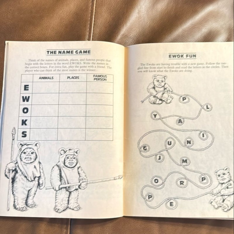 Star Wars Return of the Jedi Word Puzzle Book