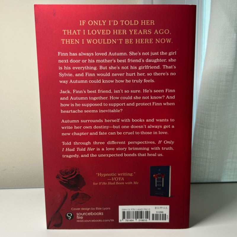 If Only I Had Told Her (Exclusive Edition)