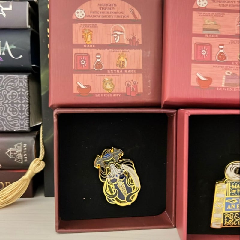 Bookish Box Pins