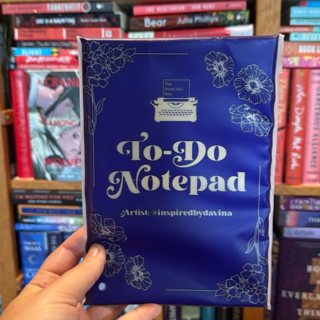 To-Do Notepad (The Bookish Box)